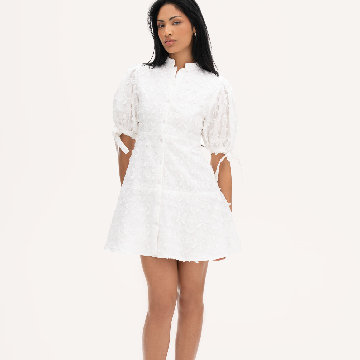 Harmonia dress broderie