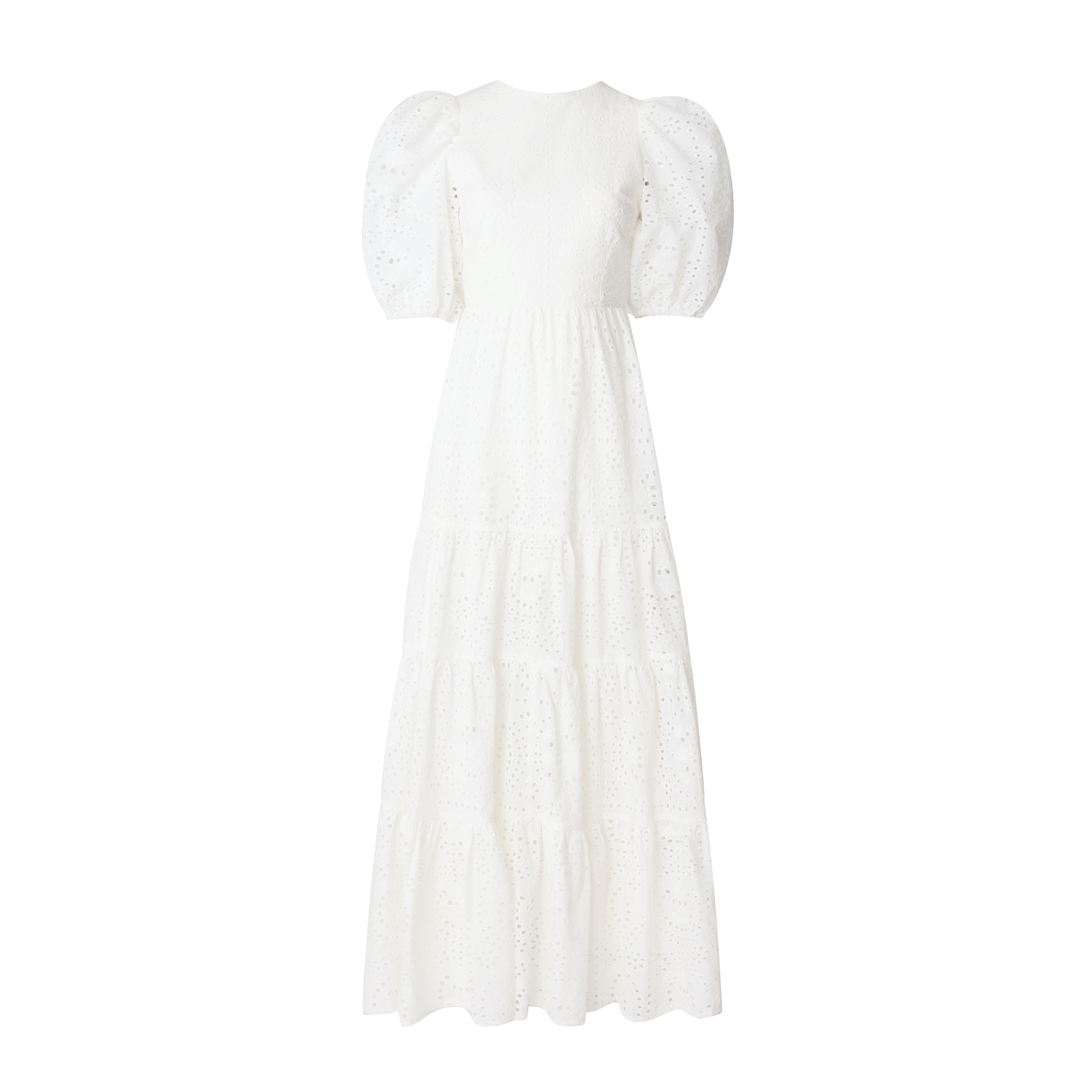 Mandibreeze Resort wear white dress 100% cotton vit sommarklänning bomullsklänning midsommarklänning bröllopsklänning 